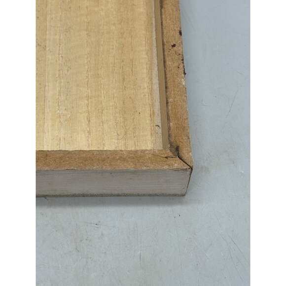 Bloom With Grace Wooden Wall Art Decor - Floral Hexagon Design 9" x 7" READ - Picture 10 of 14